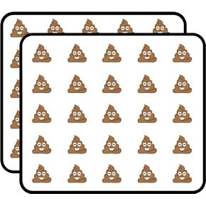 Poop Emoji Sticker for Scrapbooking, Calendars, Arts, Kids DIY Crafts, Album, Bullet Journals 50 Pack