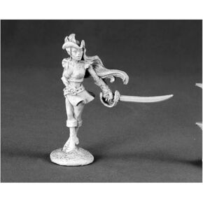 Reaper Lauren Silversail, Elf Pirate 03482 by Miniatures