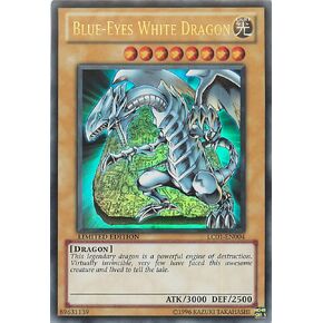 Yu-Gi-Oh! - Blue-Eyes White Dragon (LC01-EN004) - Legendary Collection - Limited Edition - Ultra Rare