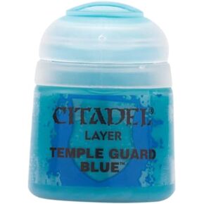 CITADEL Games Workshop Paint Layer Paint: Temple Guard Blue 12ML