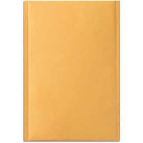 Staples 1938354 Kraft Bubble Mailer 10-1/2 بوصة × 16 بوصة #5 100/Pack (28980)