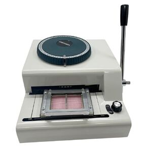 68 Characters Embossing Machine Convex Embosser Manual Character Typing Machine PVC Card Embossing Machine Used in Making Card