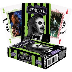 AQUARIUS Beetlejuice Playing Cards - Beetlejuice Themed Deck of Cards for Your Favorite Card Games - Officially Licensed Merchandise & Collectibles