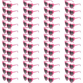 6/12/24 Pack Heart Sunglasses Vintage Heart Shaped Glasses Bulk Bachelorette Sunglasses for Women Wedding Party in Kuwait