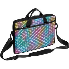Laptop Bag Waterproof Laptop Shoulder Bag with Adjustable And Removable Shoulder Strap Fits Laptop 13-15.6 Inch