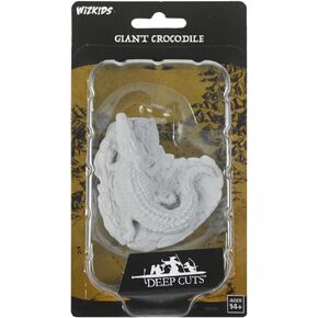 WizKids Deep Cuts: Giant Crocodile | Unpainted Miniatures