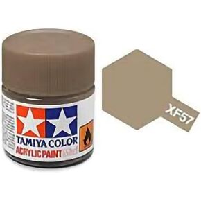 TAMIYA 81757 Acrylic Mini XF57 Buff 1/3 oz