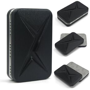 Fidget Toys Adults, Trackless Fidget Slider, Metal Magnetic Haptic Fidget Slider, Fidget Toys for Stress Relief, Cool Office Gadgets, Gift for Dad Teens (Black)