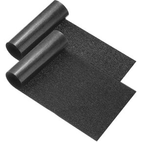 PATIKIL 20 x 3 Twill Fabric Patches, 2 Pcs Iron-on Patches Clothing Repair Patch Craft Embroidery Patches for Jacket Clothes Pants Bags Sewing Decor, Black