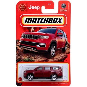 Matchbox 2022 Jeep Wagoneer, 1:64 Scale Diecast Model, Red, 97/100