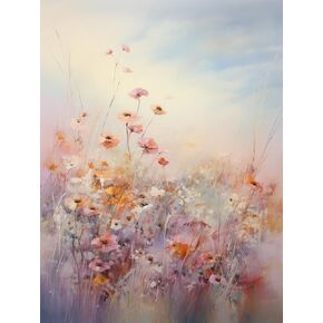 SKRYUIE Paint by Numbers Mother's Day for Adults, Acrylic Oil Painting by Numbers Kits for Beginner with Paintbrushes Brushes Art Crafts Canvas for Home Decor 16x20 inch / 40x50 cm B32710