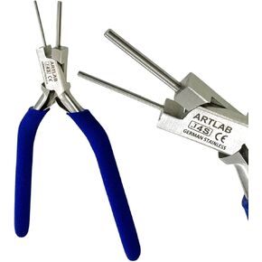 Bail Making Pliers 1.70mm/2.70mm Jewelry Wire Bending Pliers with Non-slip Handle for Jewelry Making Wire Looping Wrapping Jump Hoops and More