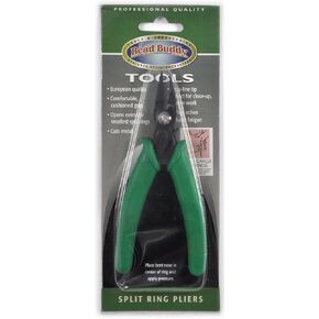 Bead Buddy Split Ring Pliers for Crafting - Opens Split Rings Easily - Portable and Easy to Use