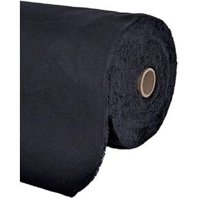 Anti Tarnish Silver Cloth, Black, by The Yard