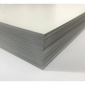 330gsm Black Core TCG Cardstock - DIY Proxies - Professional Blank Smooth Blackcore Playing Card Stock - A4 (8.5 * 11in) Sheets (Black Core 330gsm - 20 Sheets)