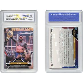 2025 WWE Topps الآن Jey Uso Historic 1st World Championship ever