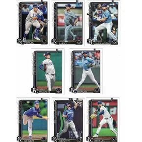 Kansas City Royals/Complete 2025 Topps Kansas City Royals Baseball Card Team Set (Series 1 and 2) with (19) Cards. *Plus Bonus* This listing includes (5) Bonus Royals Baseball Cards!