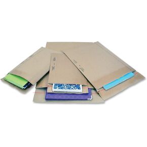 Sealed Air 89273 Jiffy Rigi Bag Mailer, 4, 9 1/2 x 13, Natural Kraft, 200/Carton