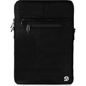 Vangoddy NBKLEA024 Hydei Protector Case with Removable Shoulder Strap for 13 to 13.3" Tablets and Laptops, Black/Black