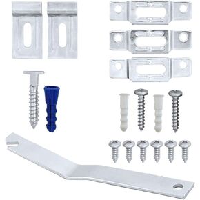Framer Supply Complete T-Lock Security Hanger مجموعة لإطارات الخشب والمعادن ، مجموعة واحدة + وجع واحد