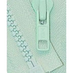 24" Vislon Zipper ~ YKK #5 Molded Plastic Sport Zipper ~ Separating - 823 Light Mint (1 Zipper/ Pack)