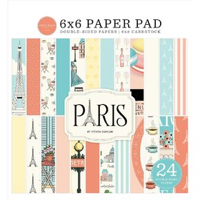 Paris 6x6 Paper Pad