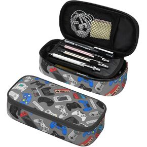 Bass Fish Pencil Case Aesthetic Large Capacity Pen Pouch Storage Bag with Compartments for Travel School Office Organizer
