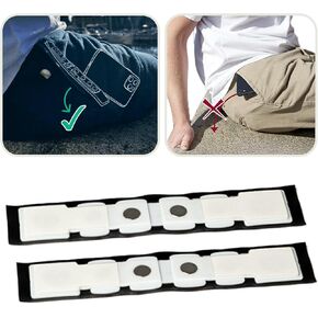 PocketLock Magnetic Pocket Sealer – Secure Closure for Pants and Shorts - Keep Your Phone, Wallet & Keys Safe in Your Pocket - Ideal for Travel, Everyday Carry and Hiking - Easy to Attach