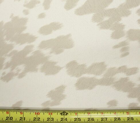 Suede Velvet Longhorn Spotted Cow Print Cowabunga Fabric Upholstery / 54" Wide/Sold by The Yard (Chocolate) in Kuwait