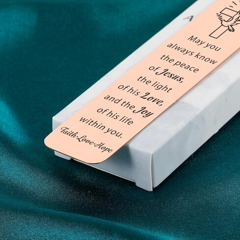 First Communion Gifts for Girls Boys Baptism Confirmation Gifts for Teen Christian Religious Easter Gifts for Kids Goddaughter Godson Women Men 1st Holy Communion Bookmark Easter Basket Stuffers Faith in Saudi Arabia