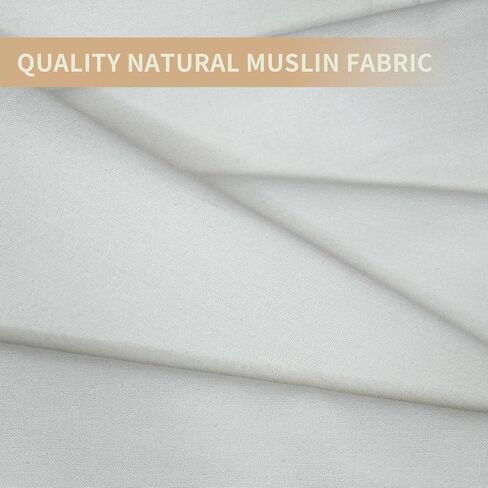 Unbleached 100% Cotton Muslin Fabric Unbleached Natural Muslin Cloth for Sewing, Draping, Quilting, and Crafts in Saudi Arabia