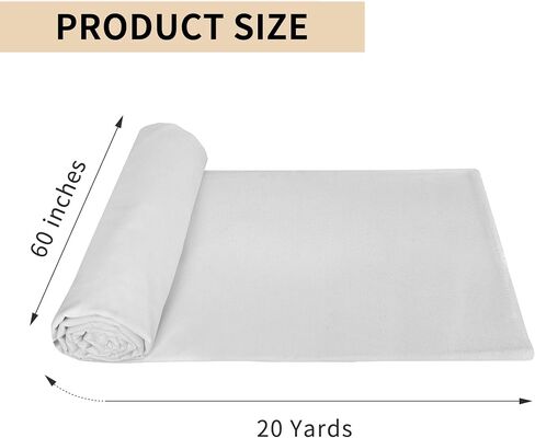 Unbleached 100% Cotton Muslin Fabric Unbleached Natural Muslin Cloth for Sewing, Draping, Quilting, and Crafts in Saudi Arabia