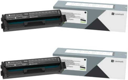 Lexmark C320010 خرطوشة الحبر الأسود 2 حزمة لـ C3224 ، MC3224 ، BND02218 in Kuwait