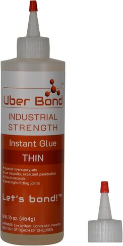 Professional Grade Instant Glue, Thin Premium Cyanoacrylate, 5 CPS (16 oz) in Kuwait