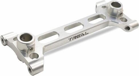 TREAL Aluminum 7075 SCX6 Rear Chassis/Shock Tower Brace, Rr Chass Shock Tower Frame Compatible with Axial SCX6 1/6 Jeep (Titanium) in Saudi Arabia