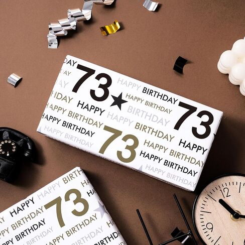 Ruspepa التفاف الورق لفة - Mini Roll - عيد ميلاد 75 وتصميم عيد ميلاد سعيد مثالي لعيد الميلاد والعطلات - 17 بوصة × 16.4 قدم in Saudi Arabia