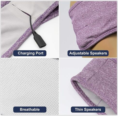 Sleep Headphones, Bluetooth Sleeping Headphones Headband Soft Elastic Comfortable Bluetooth Headband,Cool Tech Gadgets Sleeping Gifts for Women Men Birthday Christmas Valentine's Day in Saudi Arabia