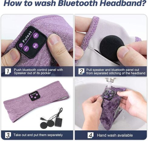 Sleep Headphones, Bluetooth Sleeping Headphones Headband Soft Elastic Comfortable Bluetooth Headband,Cool Tech Gadgets Sleeping Gifts for Women Men Birthday Christmas Valentine's Day in Saudi Arabia