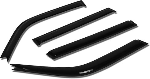 DNA MOTORING WVS-T2-0107 Pair of Front & Rear Vent Window Visor Deflector Rain/Sun Guard Compatible with 03-08 Matrix/Pontiac Vibe in Saudi Arabia