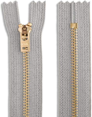Zipperstop Wholesale YKK® 4 " - 11" Jean zippers ~ YKK #5 Jeans ~ Brass بواسطة كل (تحديد طول/لون) (طول 4 بوصات ، 560 - البحرية) in Saudi Arabia