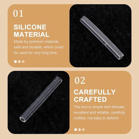 Earring Post Sleeves for Sensitives Ears 50 Pairs Sleeve Protectors Silicone Anti-Sensitives Pierced Cover for Hook Earrings in Saudi Arabia