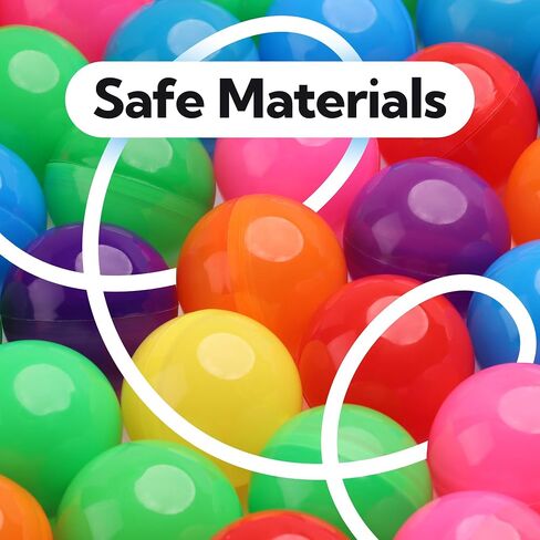 Vending Machine Capsules - 3" Empty Plastic Capsules - 14 Pcs Toy Capsule - Clear Round Large Easter Eggs - Bath Bombs Molds - Party Favors Pinata Stuffers DIY Craft Supplies in Saudi Arabia