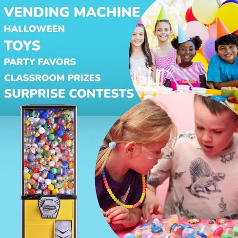 Vending Machine Capsules - 3" Empty Plastic Capsules - 14 Pcs Toy Capsule - Clear Round Large Easter Eggs - Bath Bombs Molds - Party Favors Pinata Stuffers DIY Craft Supplies in Saudi Arabia