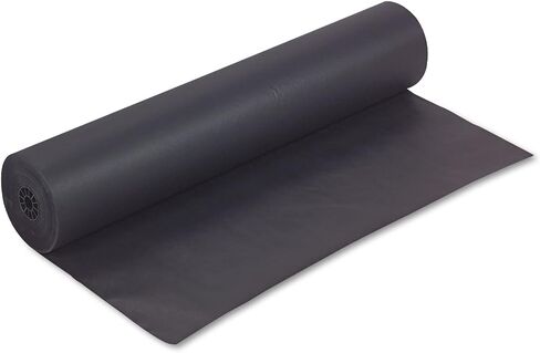Pacon 63300 Rainbow Duo-Finish Colored Kraft Paper, 35 lbs., 36-Inch x 1000 ft, Black in Saudi Arabia