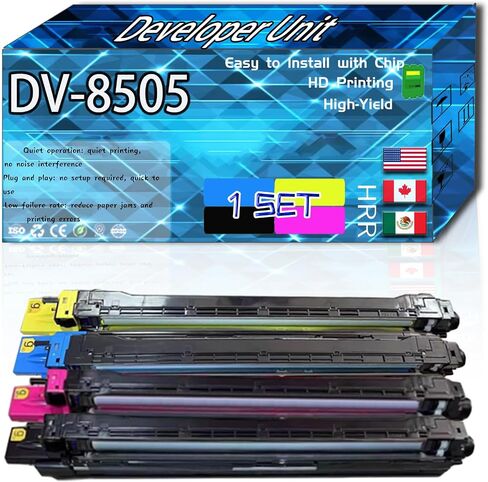 Compatible for Kyocera DV-8505 Replacement Developer Unit Used with TASKalfa 4550ci 5550ci Printers, High Production Multiple Options (1 Pack Magenta) in Saudi Arabia