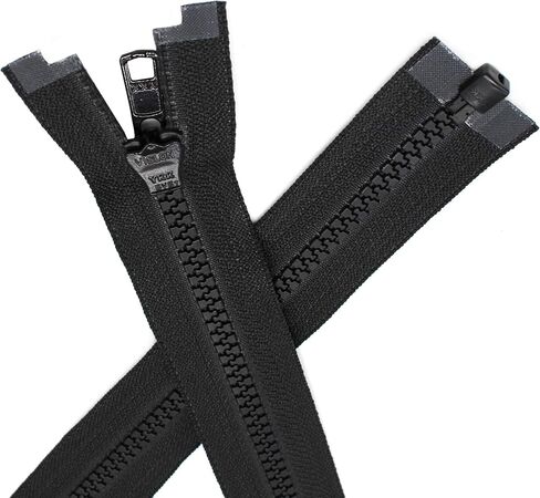 ykk 36 "التزلج والرياضة #5 بلاستيك أسود مقولبة فصل السوستة -مصنوعة في الولايات المتحدة الأمريكية in Kuwait