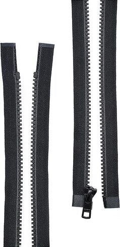 ykk 36 "التزلج والرياضة #5 بلاستيك أسود مقولبة فصل السوستة -مصنوعة في الولايات المتحدة الأمريكية in Kuwait