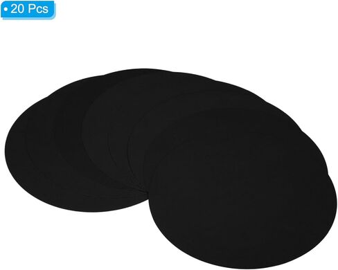 PATIKIL 5.9-inch Round Cardboard Paper, 20 Pcs 200GSM Blank Disc Circles Slices Cutouts Paper for Party Decorations DIY Craft Arts Drawing Painting Writing, Brown in Saudi Arabia