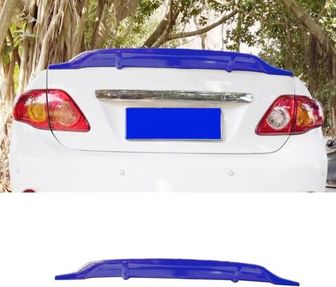 Car Accessories for Toyota Corolla 2007-2013Spoiler Rear car ABS (Red) 1PCS in Saudi Arabia