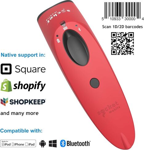 SocketScan S740, Universal Barcode Scanner, Black & Charging Stand in Kuwait